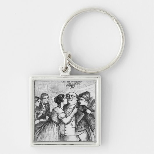 Het was een aangename zaak om de heer Pickwick te  Sleutelhanger (Voorkant)