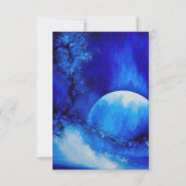 HET WAS EEN BLAUWE MAAN, BEDANKT (Voorkant)