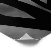 Het was een donkere en stormachtige nacht poster (Hoek)