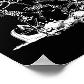 Het was een Graveyard Smash Halloween Skeleton Dan Poster (Hoek)