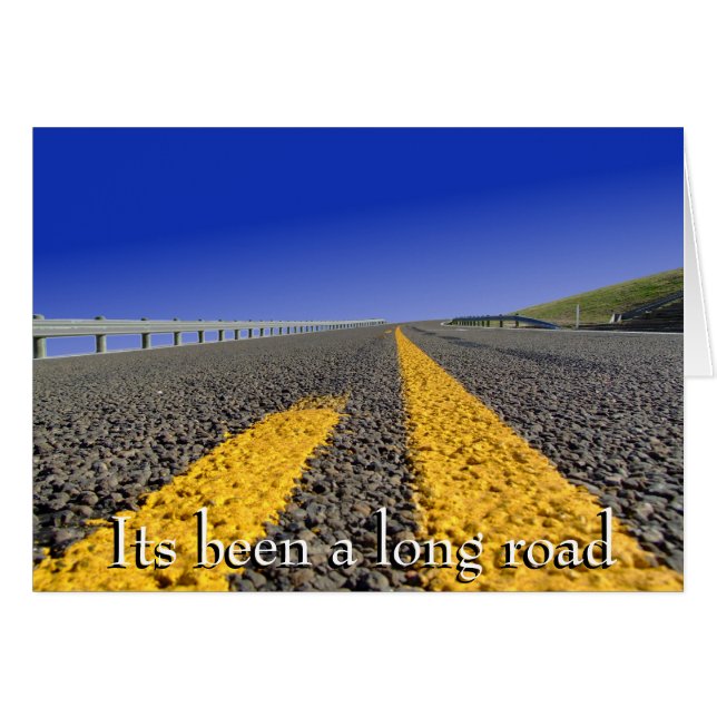 Het was een lange weg (Voorkant Horizontaal)