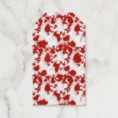 “Het was een schreeuw” goudkleurige Halloween-cade Cadeaulabels (Achterkant)