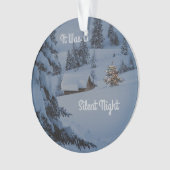 Het was een stille nacht ornament (voorkant)