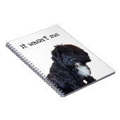 Het was geen Cockapoo-laptop Notitieboek (Rechterzijde)