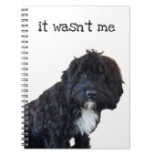 Het was geen Cockapoo-laptop Notitieboek (Voorkant)
