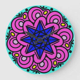 Het was gemaakt van sterren grote klok