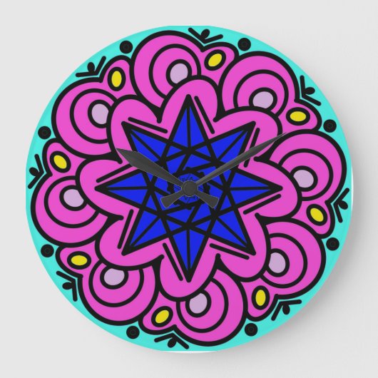 Het was gemaakt van sterren grote klok (Voorkant)