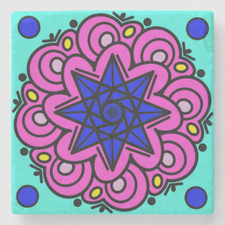 Het was gemaakt van sterren stenen onderzetter