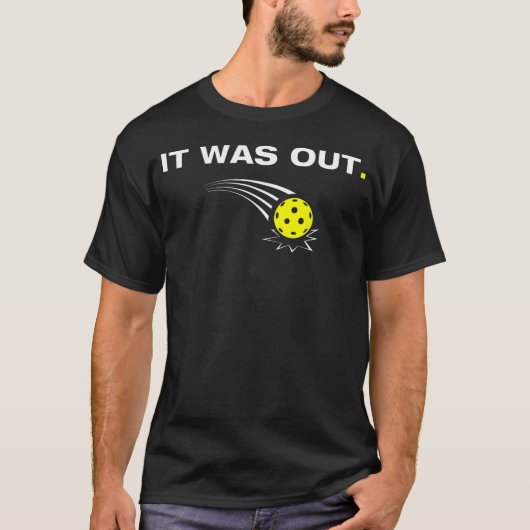 Het Was Grappige Pickleball T-shirt (Voorkant)