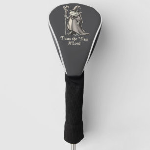 Het was het 'Tisme M'lord Grappige Kikker Tovenaar Golfheadcover