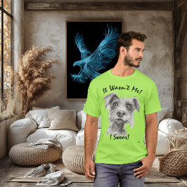Het was ik niet! Grappige honden T-shirt - Ik zwee