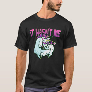 Het was ik niet Stinkende Eenhoorn Scheet Grap S T-shirt