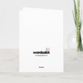 Het was je verjaardagsgrappige verlate Kaart (Achterkant)