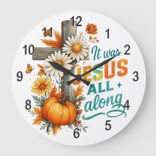 Het was Jezus… Grote Klok (Voorkant)