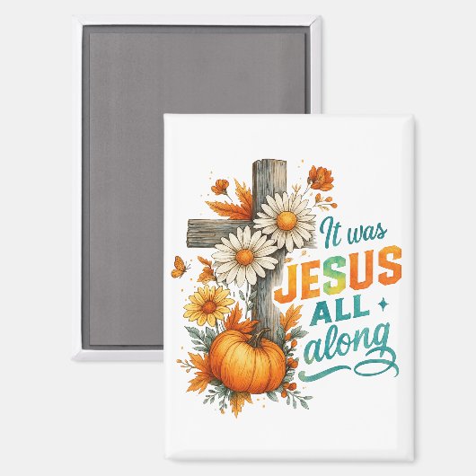 Het was Jezus… Magneet (Voorkant / Achterkant)