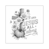 Het was Jezus… Rubberstempel (Afrduk)