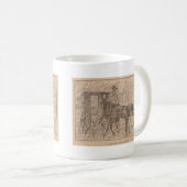 Het was koude zwarte schoonheid koffiemok (Voorkant rechts)