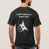 HET WAS LEUK @ THE TIME NOW GEVOLGEN T-SHIRT (Achterkant)