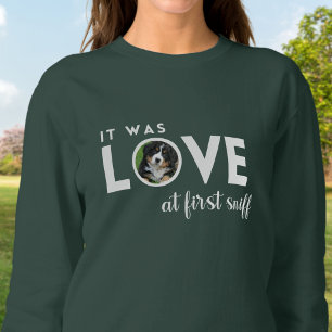 Het was LOVE Custom foto Hond Mam Trui