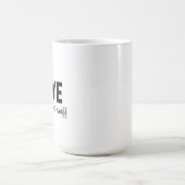 Het was LOVE Custom foto Hondenliefhebber Koffiemok (Center)