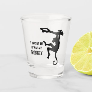 Het was mijn aap shot glas
