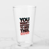 Het was niet de bedoeling dat je dit zag glas (Voorkant)