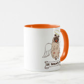 Het was niet mijn engel die grappige citaat Coffee Mok (Voorkant rechts)