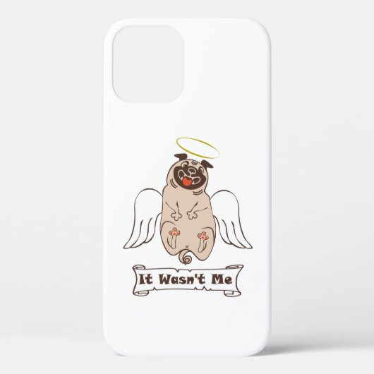 Het was niet mijn engel, grappig citaat Hoesje-Mat Case-Mate iPhone Case (Achterkant)