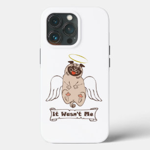 Het was niet mijn engel, grappig citaat Hoesje-Mat Case-Mate iPhone Case