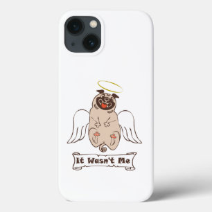 Het was niet mijn engel, grappig citaat Hoesje-Mat Case-Mate iPhone Case