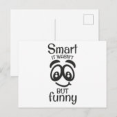 Het was niet zo grappig. briefkaart (Voorkant / Achterkant)