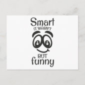 Het was niet zo grappig. briefkaart (Voorkant)