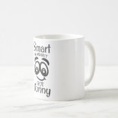 Het was niet zo grappig. koffiemok (Voorkant rechts)