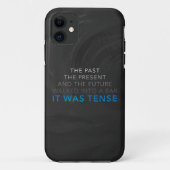 Het was Tense Case-Mate iPhone Case (Achterkant)