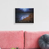 Het was toen dat ik je droeg - Canvas Print (Insitu (Woonkamer))