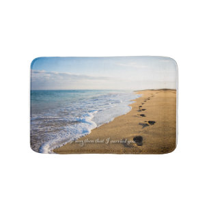 Het was toen dat ik je meende. badmat