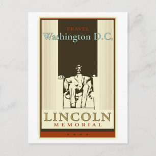 Het Washington DC van de reis Briefkaart