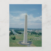 Het Washington Monument, bouwde 1848-85 Briefkaart (Voorkant)
