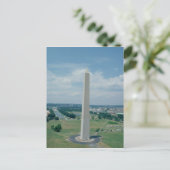 Het Washington Monument, bouwde 1848-85 Briefkaart (Staand voorkant)