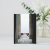 Het Washington Monument Briefkaart (Staand voorkant)
