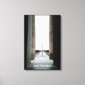 Het Washington Monument Canvas Afdruk (Voorkant)