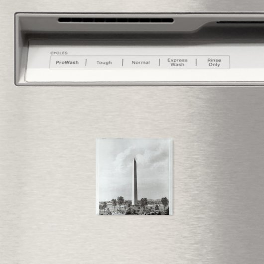 Het Washington Monument en de omgeving Magneet (Insitu (Vaatwasser))