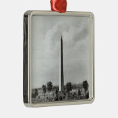 Het Washington Monument en de omgeving Metalen Ornament (Rechts)