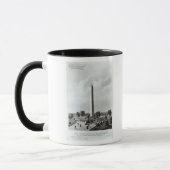 Het Washington Monument en de omgeving Mok (Links)