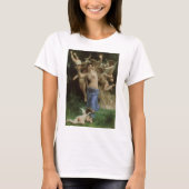 Het Wasp is nest van William Adolphe Bouguereau T-shirt (Voorkant)