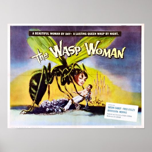 Het Wasp Woman Poster (Voorkant)