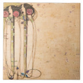 Het Wassail Mackintosh Art Deco Wall Decor 3/3 Tegeltje (Voorkant)