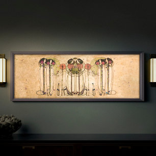 Het Wassail Mackintosh Art Deco Wall Decor Poster