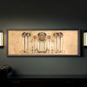 Het Wassail Mackintosh Art Deco Wall Decor Poster