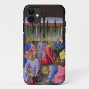Het wassen van de Feet, detail van paneel drie o iPhone 11 Hoesje
